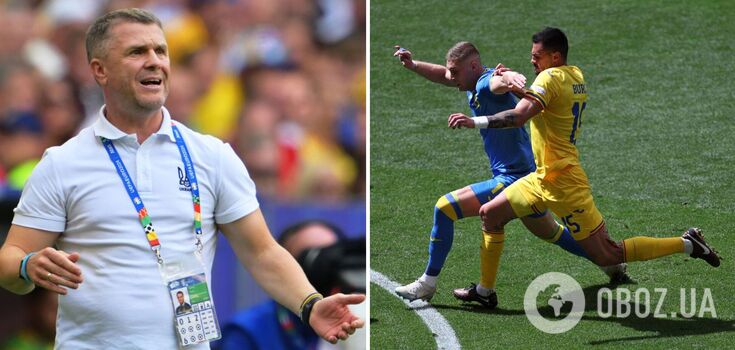 "They asked me to leave the locker room": Rebrov on the reaction of Ukrainian national team players to the miserable start at Euro 2024
