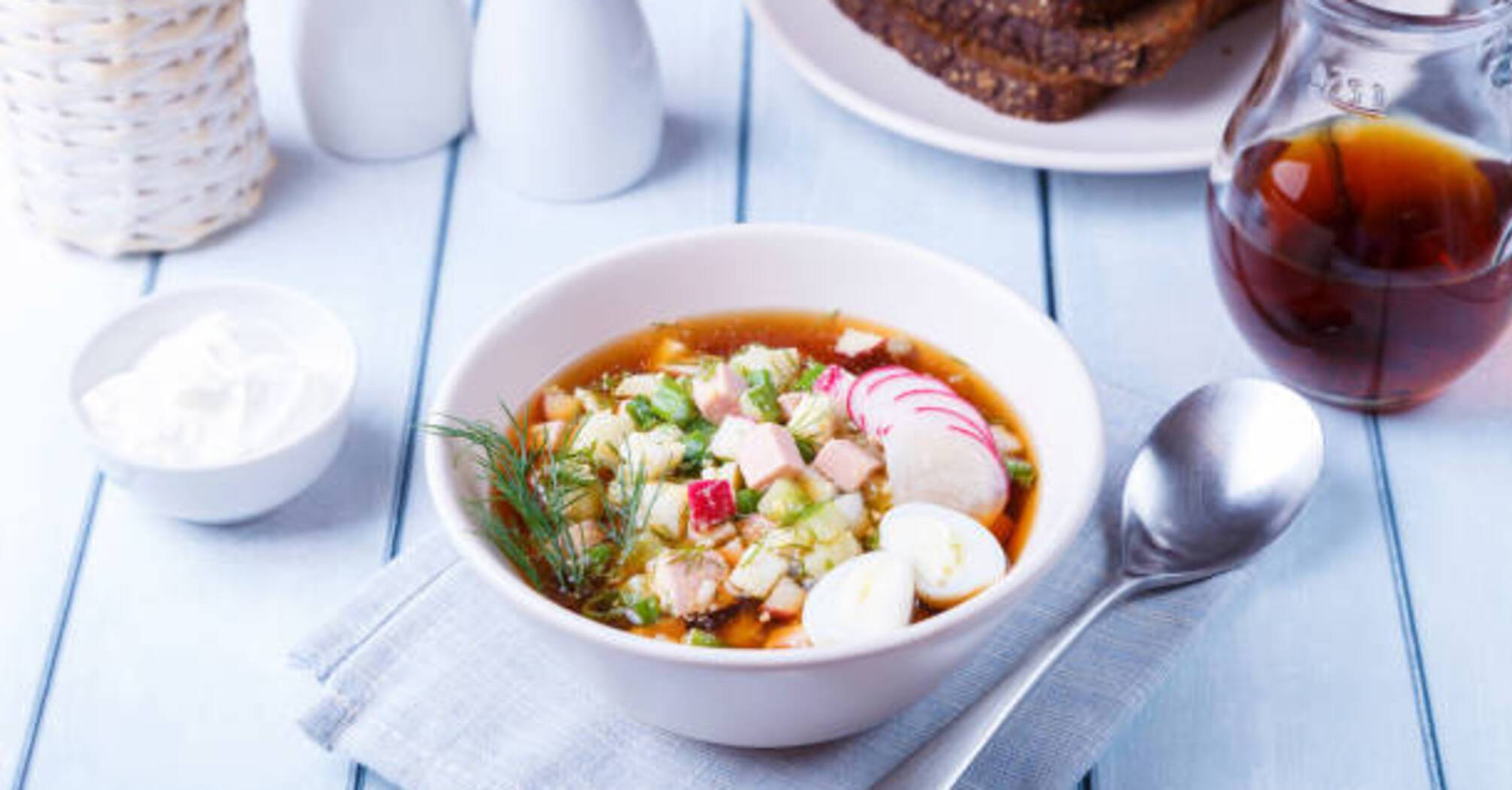 The most delicious kvass okroshka: how to prepare this seasonal cold soup
