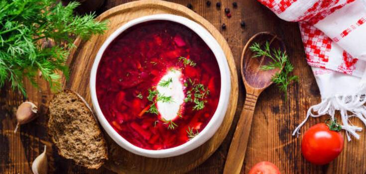 Universal borscht dressing: stored for winter