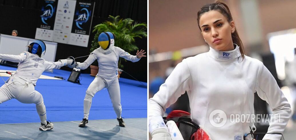 'Take your guns!' Russian fencer demands Ukrainians not to participate in competitions