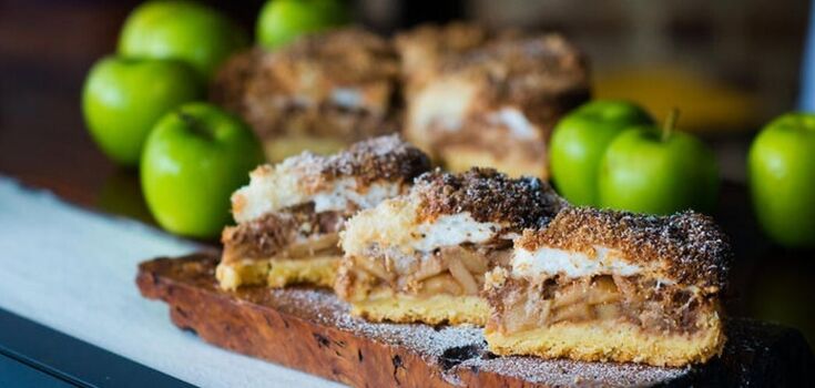 How to make Polish apple pie: better than charlotte