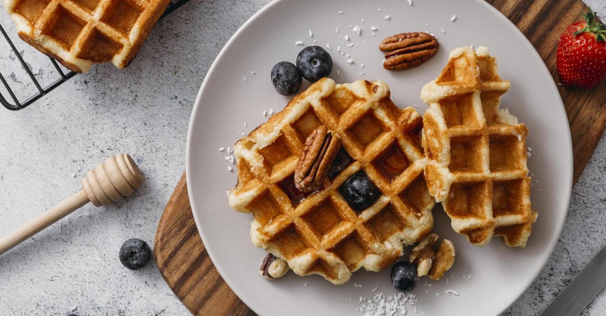 Delicate banana waffles that children will definitely appreciate: cooked in 5 minutes