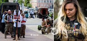 She gave her life for Ukraine: the farewell ceremony for combat medic Iryna Tsybukh has begun in Kyiv. Photos and video