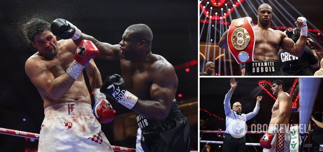 Unbeaten super heavyweight, who threatened Usyk with defeat, sensationally lost his championship fight by knockout. Video