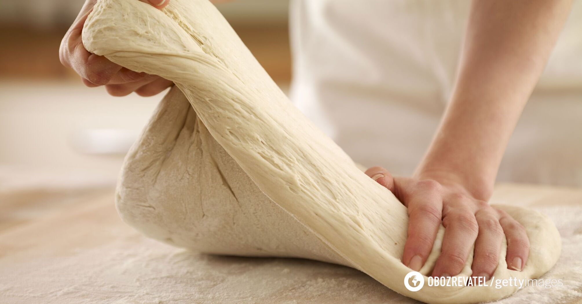Dough for baking