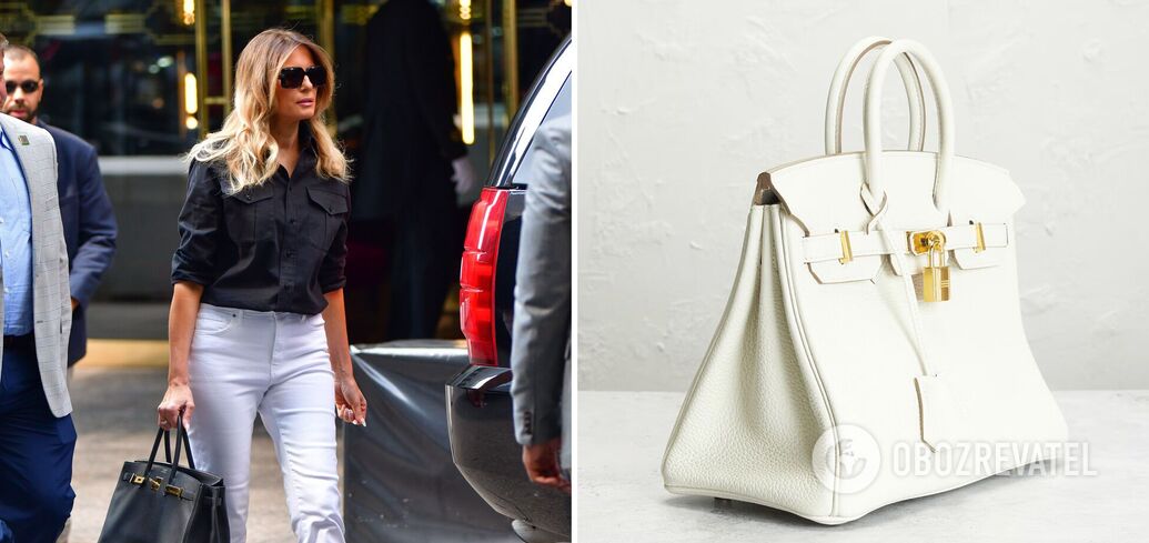 Melania Trump została zauważona w Nowym Jorku z super modną torebką Hermes Birkin za ponad 30 tysięcy dolarów