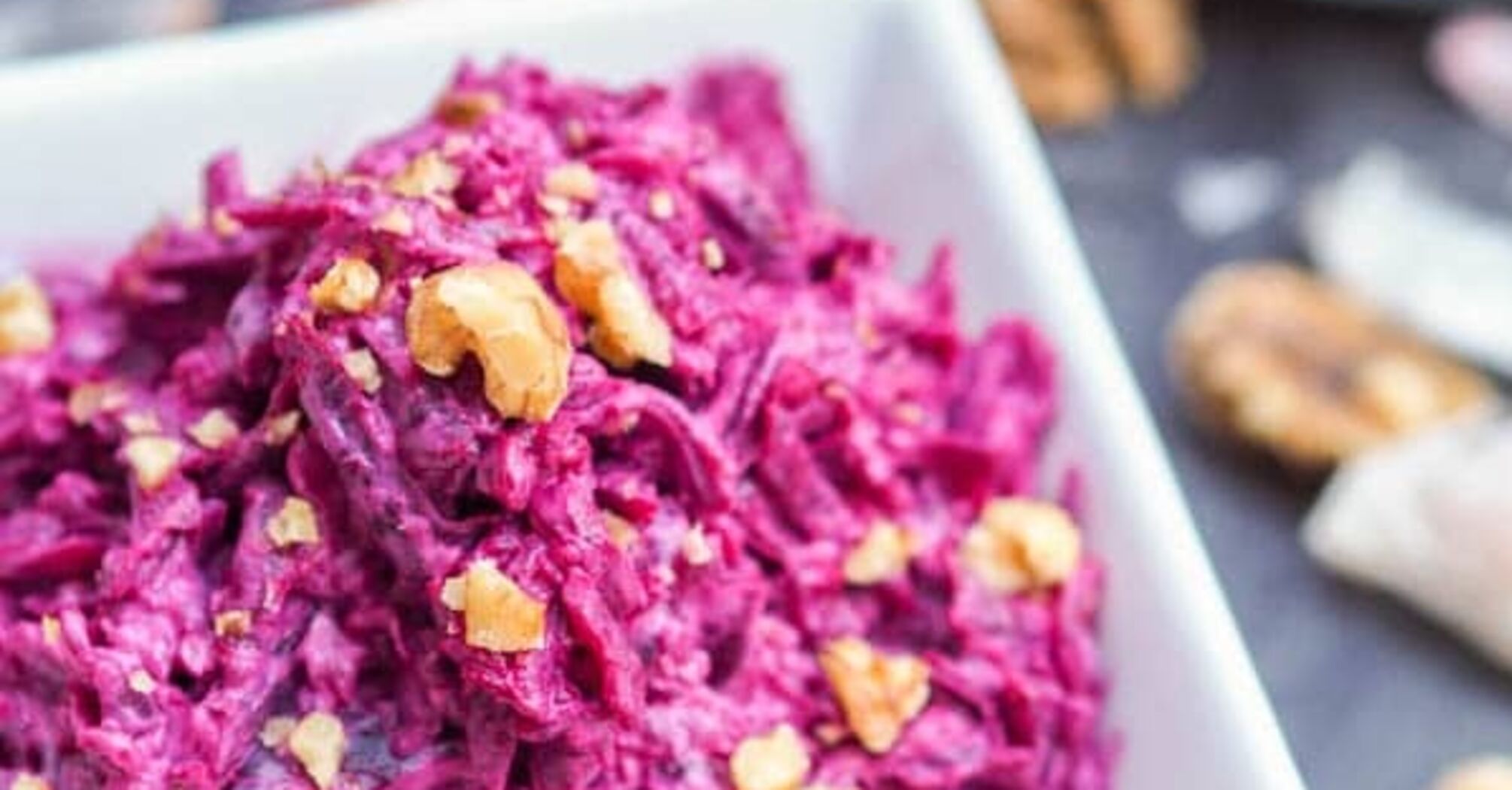 Beet salad with mayonnaise: tastier than Vinaigrette