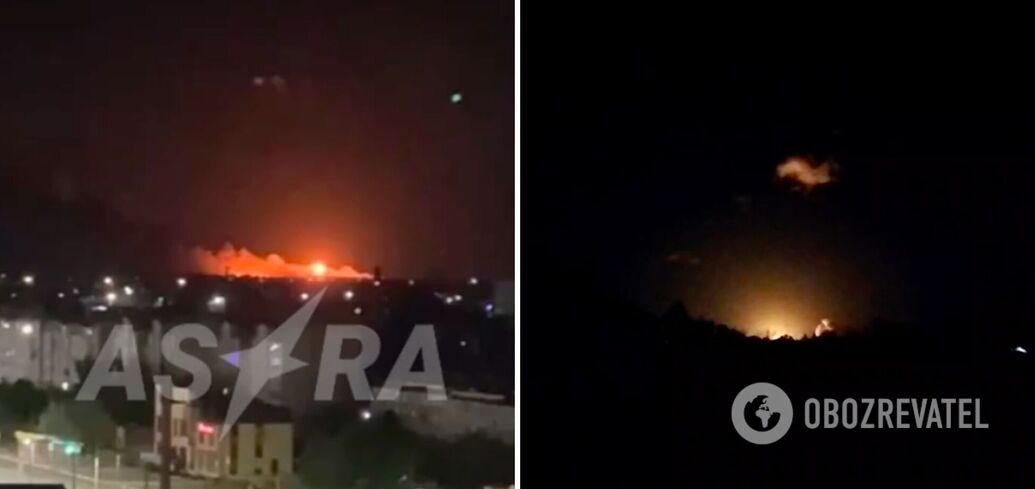 Rafineria ropy i nie tylko zaatakowana: drony masowo zaatakowały Kraj Krasnodarski. Wideo
