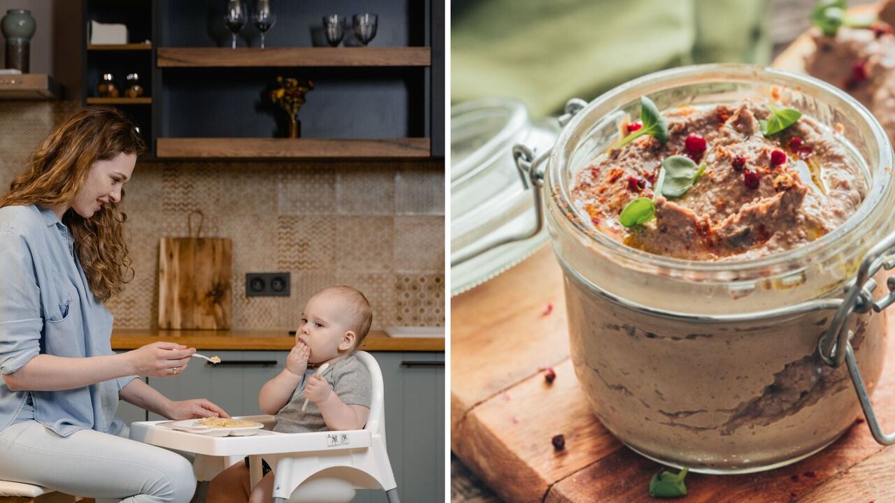 Delicious homemade pate