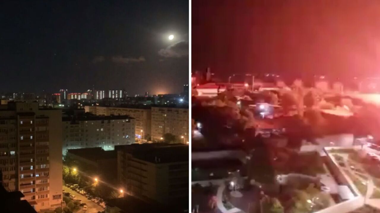 Satellite photos of the overnight defeat of Russian Yeysk and Afipsky oil refineries, in which traces of fires can be seen, appeared online