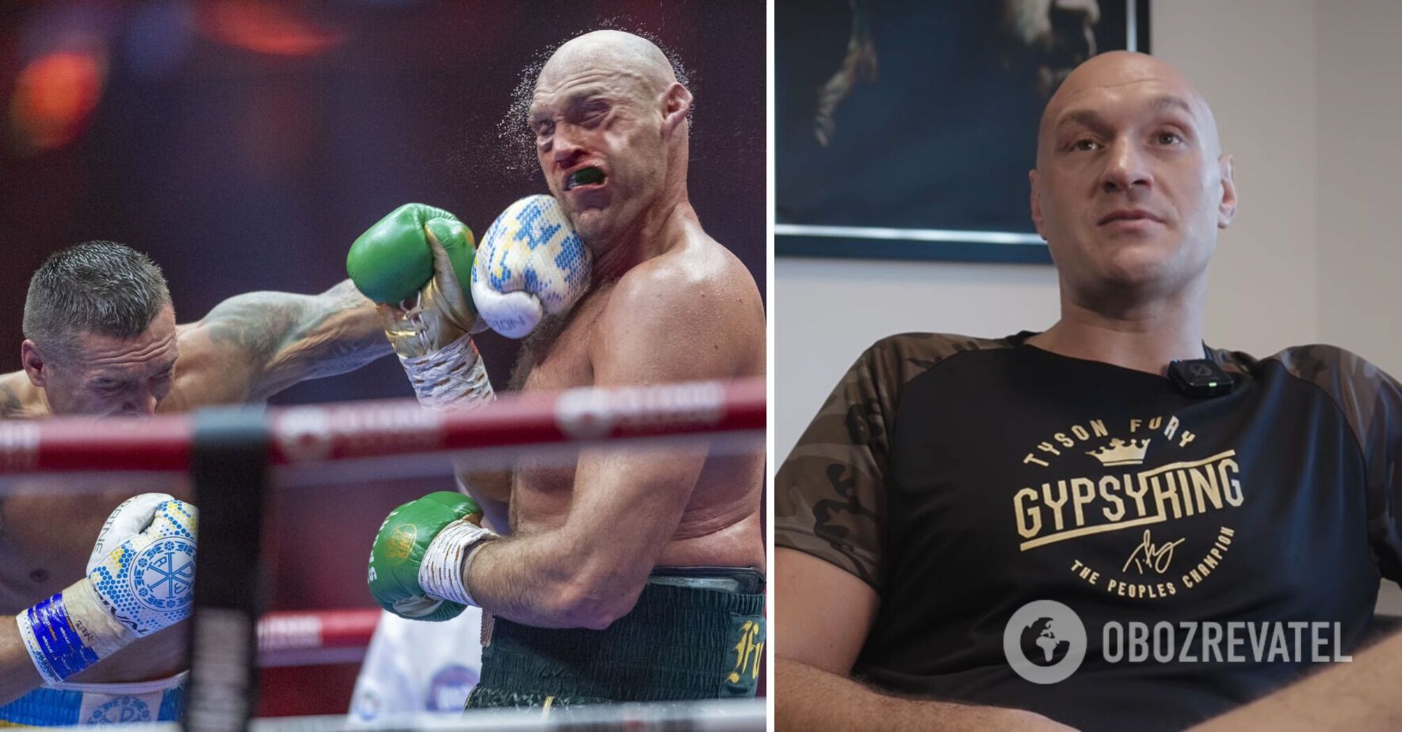 Fury challenged the result of the fight with Usyk