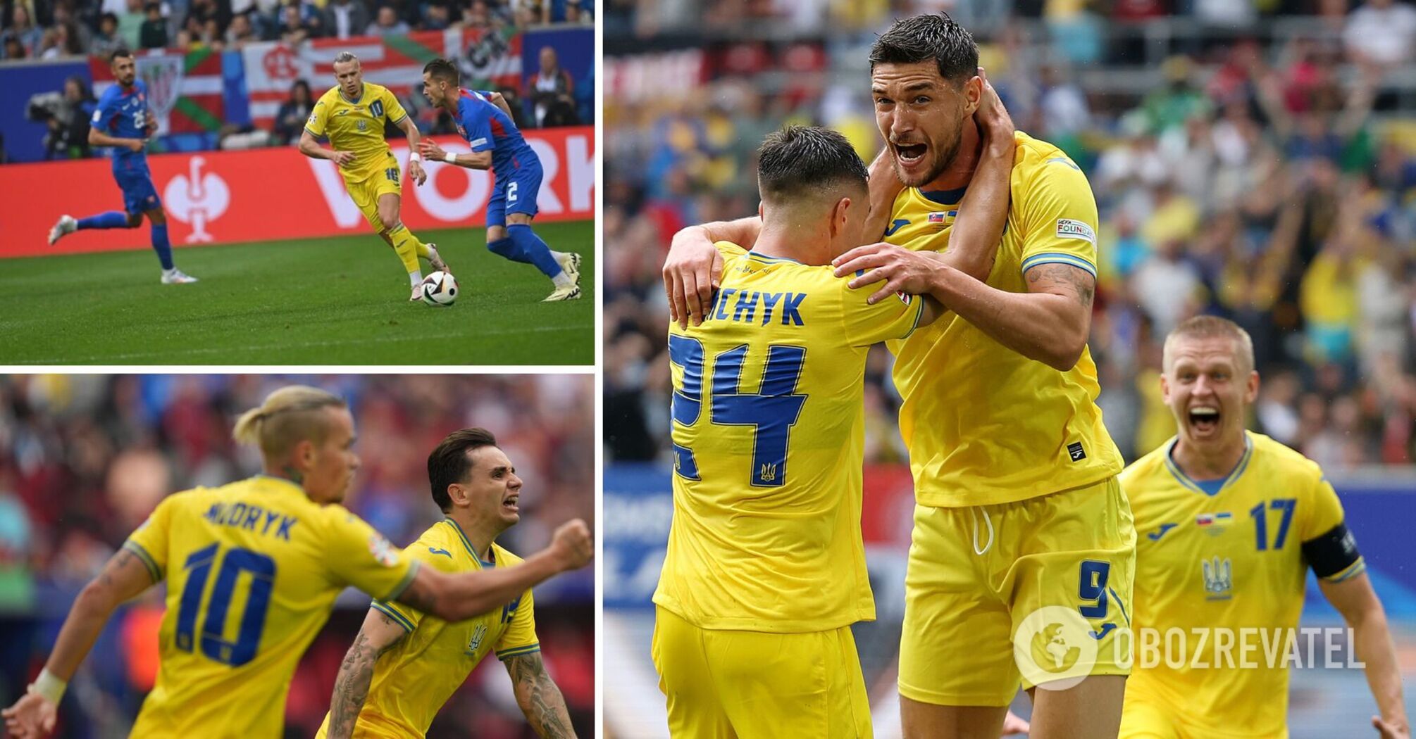 Ukraina odnosi zdecydowane zwycięstwo na Euro 2024 po stracie pierwszego gola