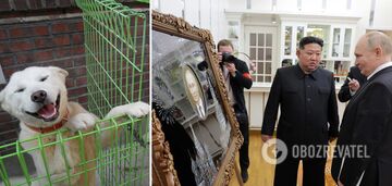 "To proszenie się o grób": sieć zauważyła "niuans" w prezencie Kim Dzong Una dla Putina. Zdjęcie