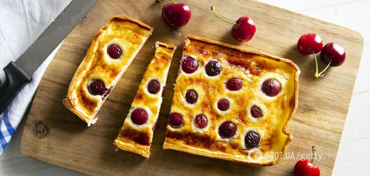 French clafoutis
