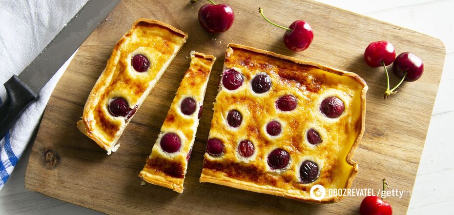 Francuskie clafoutis