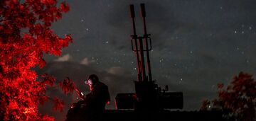 Ukraińskie siły obrony powietrznej zestrzeliły w nocy cztery rosyjskie rakiety nad Ukrainą