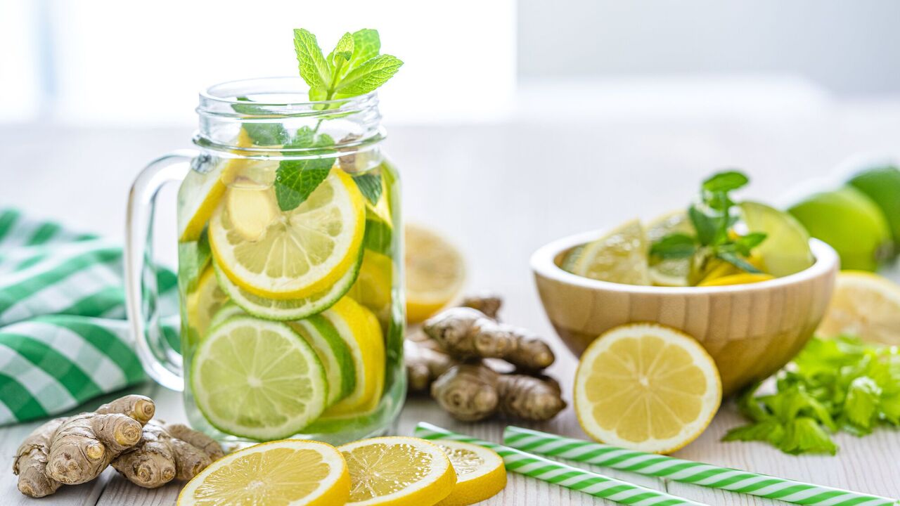 Lemon water