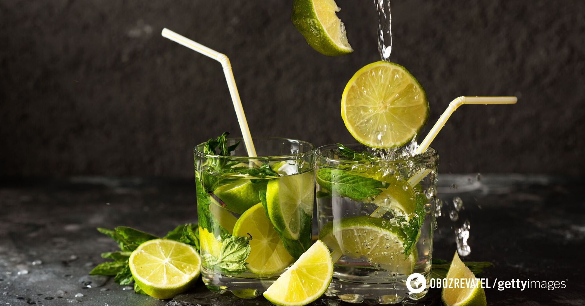 Homemade mojito