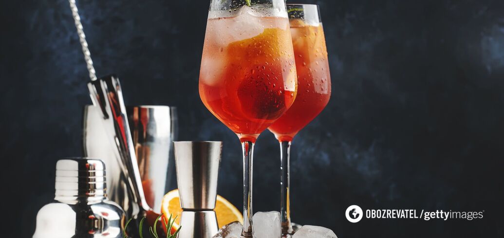 Pyszny koktajl Aperol Spritz