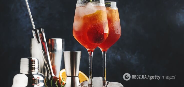 Pyszny koktajl Aperol Spritz