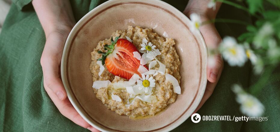 Porridge for breakfast