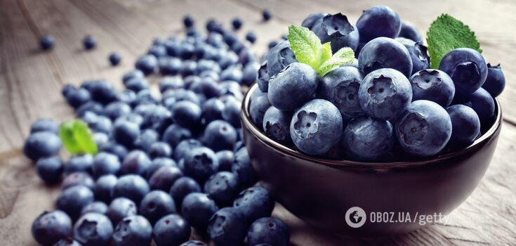 How to choose good blueberries at the market