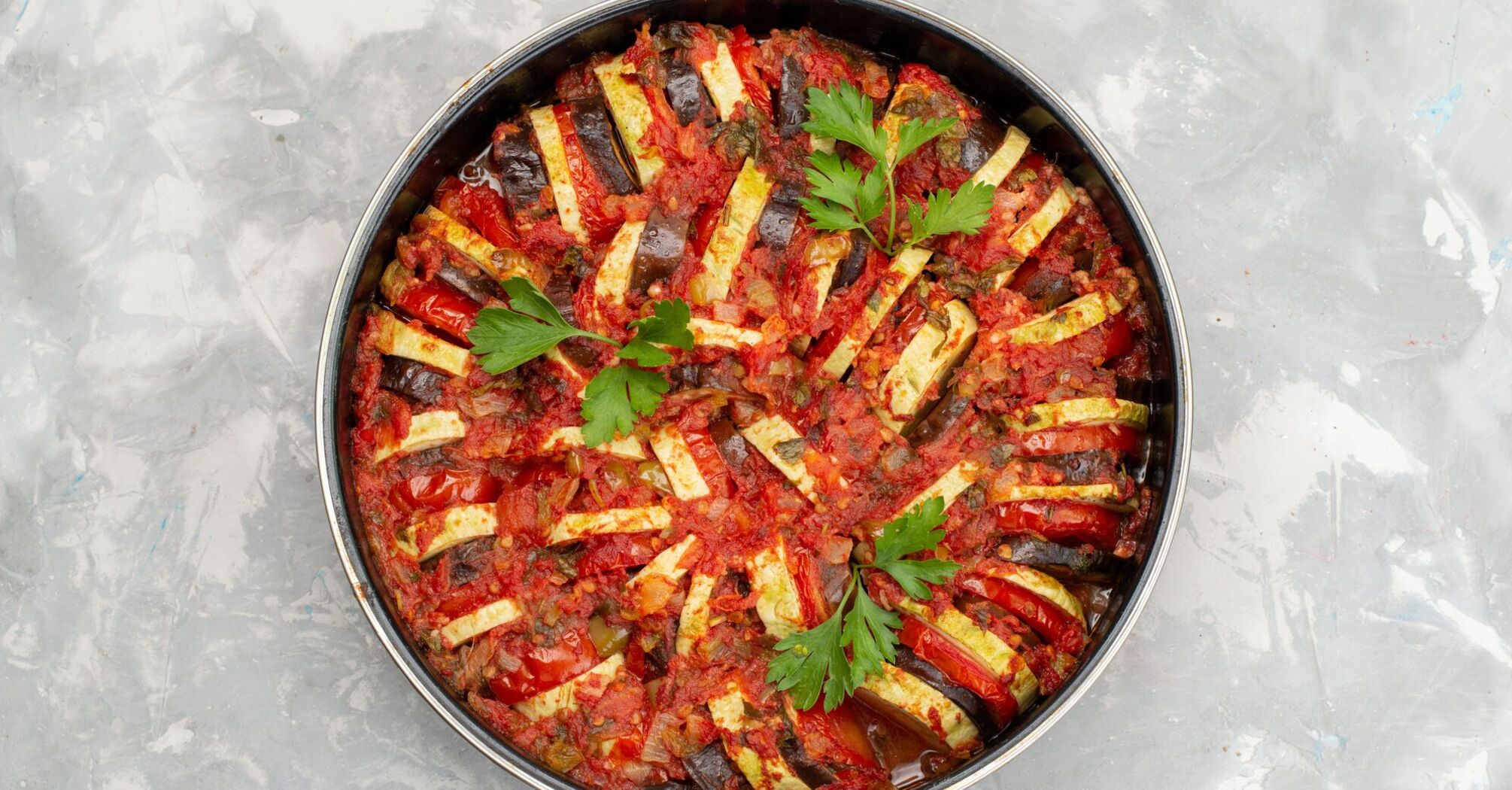 The most delicious vegetable ratatouille: how to make this bright rainbow dish