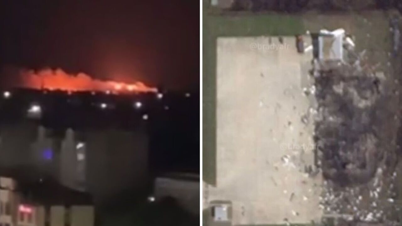 Minus instructors and cadets: satellite footage of the aftermath of the destruction of the Shahed warehouse in Russia