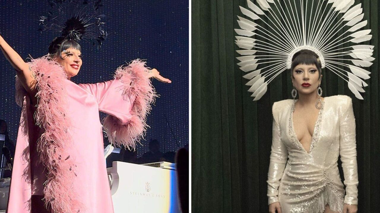 It was created in just 4 days. Lady Gaga appeared at her concert in a dress of a Ukrainian brand. Photo