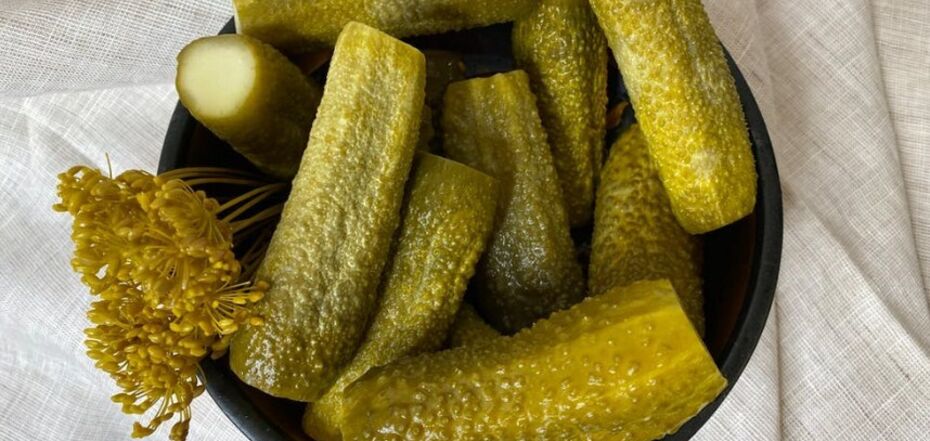 Recipe for pickled cucumbers
