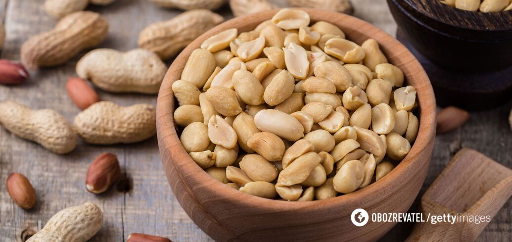 Thanks to magnesium, peanuts help strengthen bones