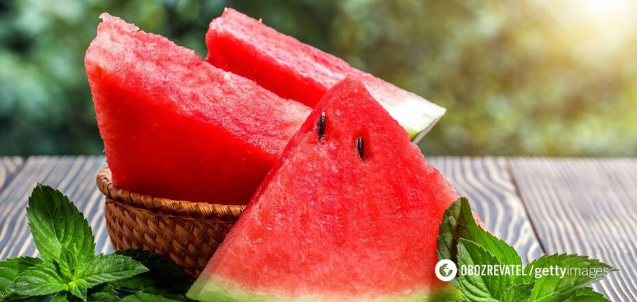 Watermelon is involved in the process of removing ammonia from the liver