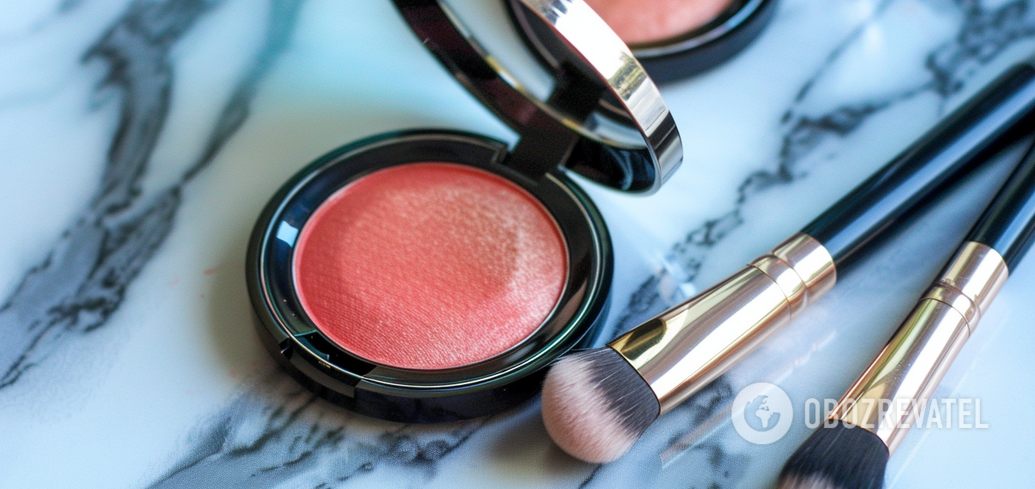 How to tighten your face and make it look fresher: the blush trick