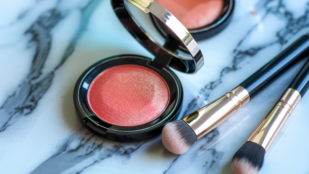 How to tighten your face and make it look fresher: the blush trick