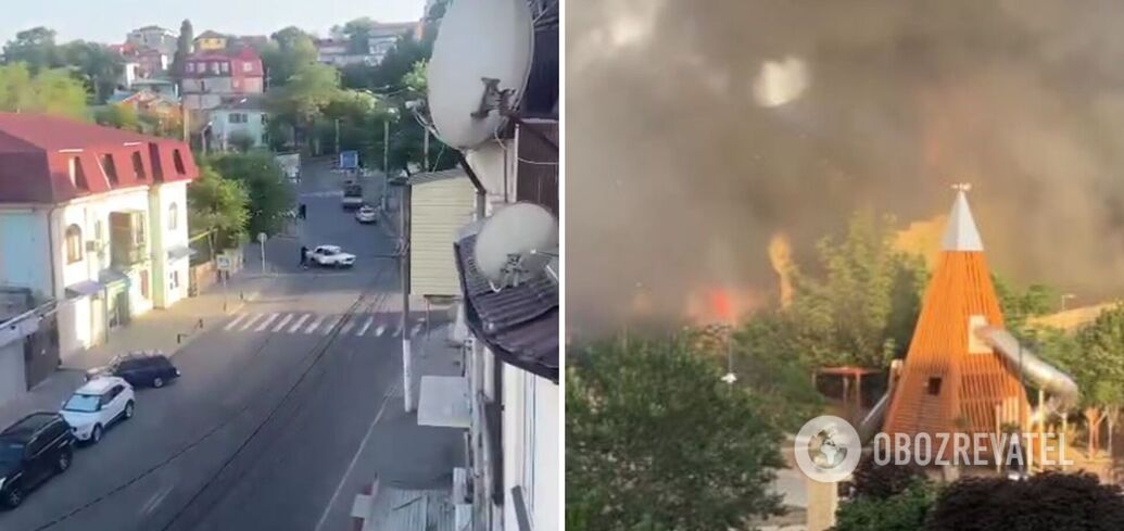 In Russian Dagestan, unknown persons attacked an Orthodox church and a synagogue: both buildings were set on fire. Video