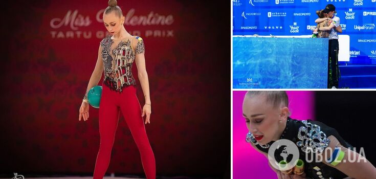 Ukrainian champion refused to perform at the World Cup in rhythmic gymnastics in Milan and withdrew from the tournament