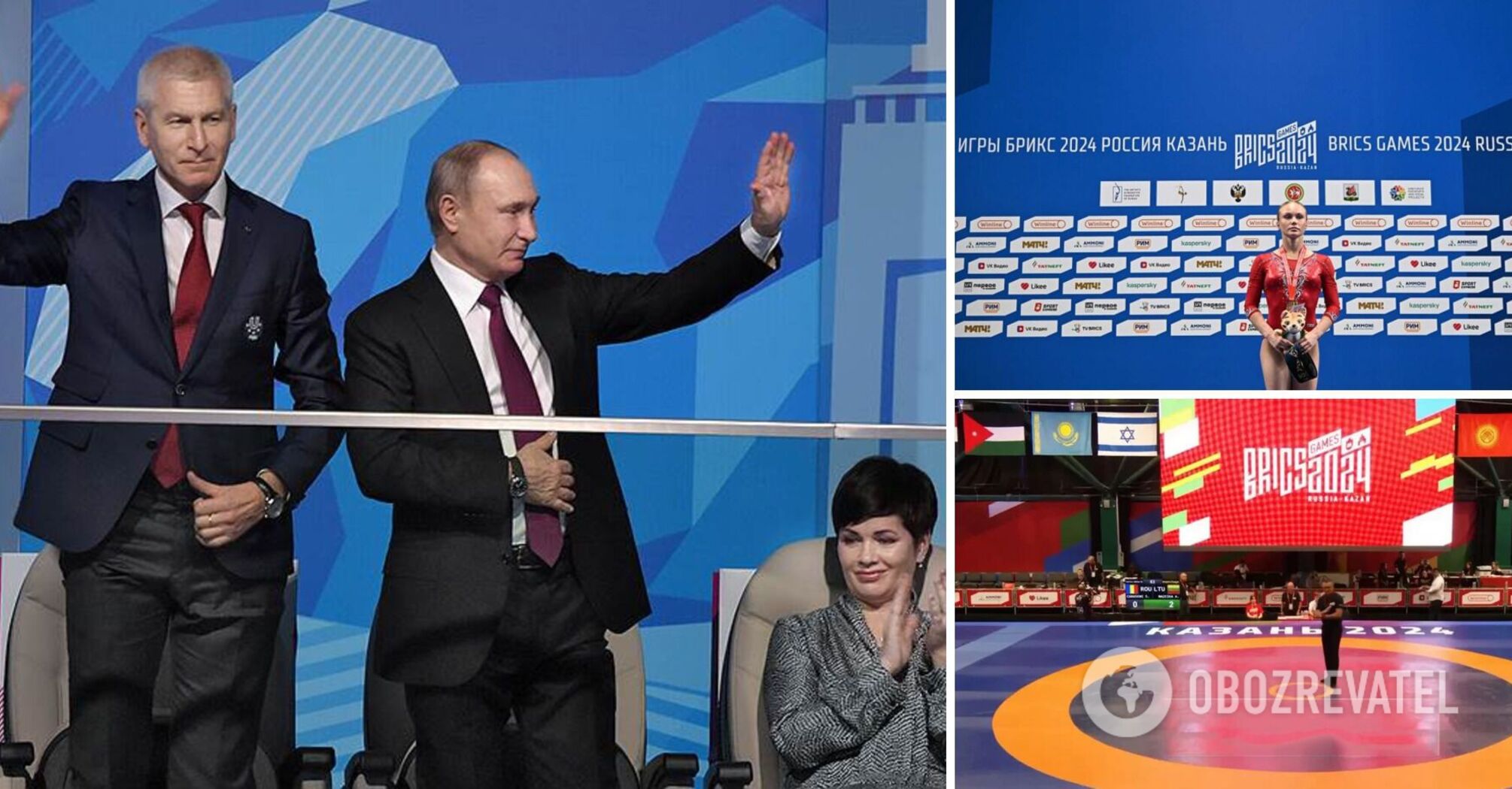 Russia has disgraced itself with an "alternative Olympics" that turned out to be a "miserable spectacle" and "bluster"