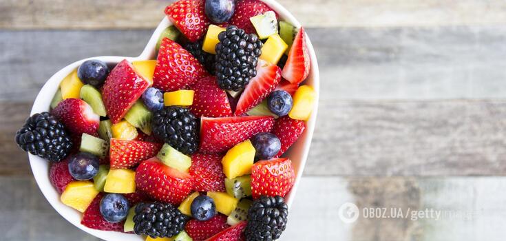 Fruits reduce the risk of cardiovascular disease