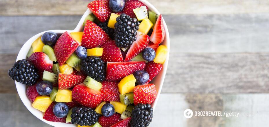 Fruits reduce the risk of cardiovascular disease