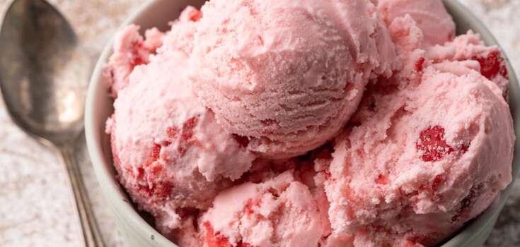 Sugar and milk free: delicious homemade ice cream with two ingredients