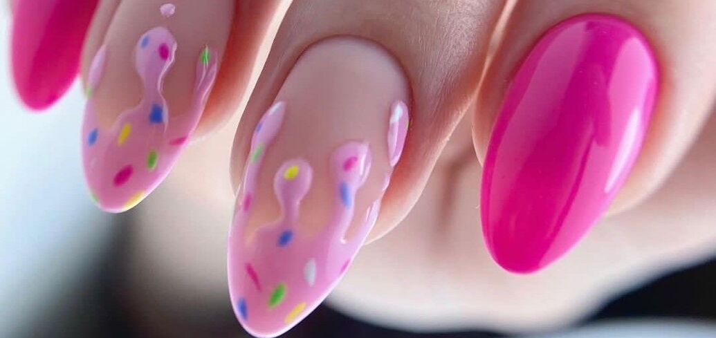 Ice cream nails: how to make a super trendy manicure for summer 2024. Photo