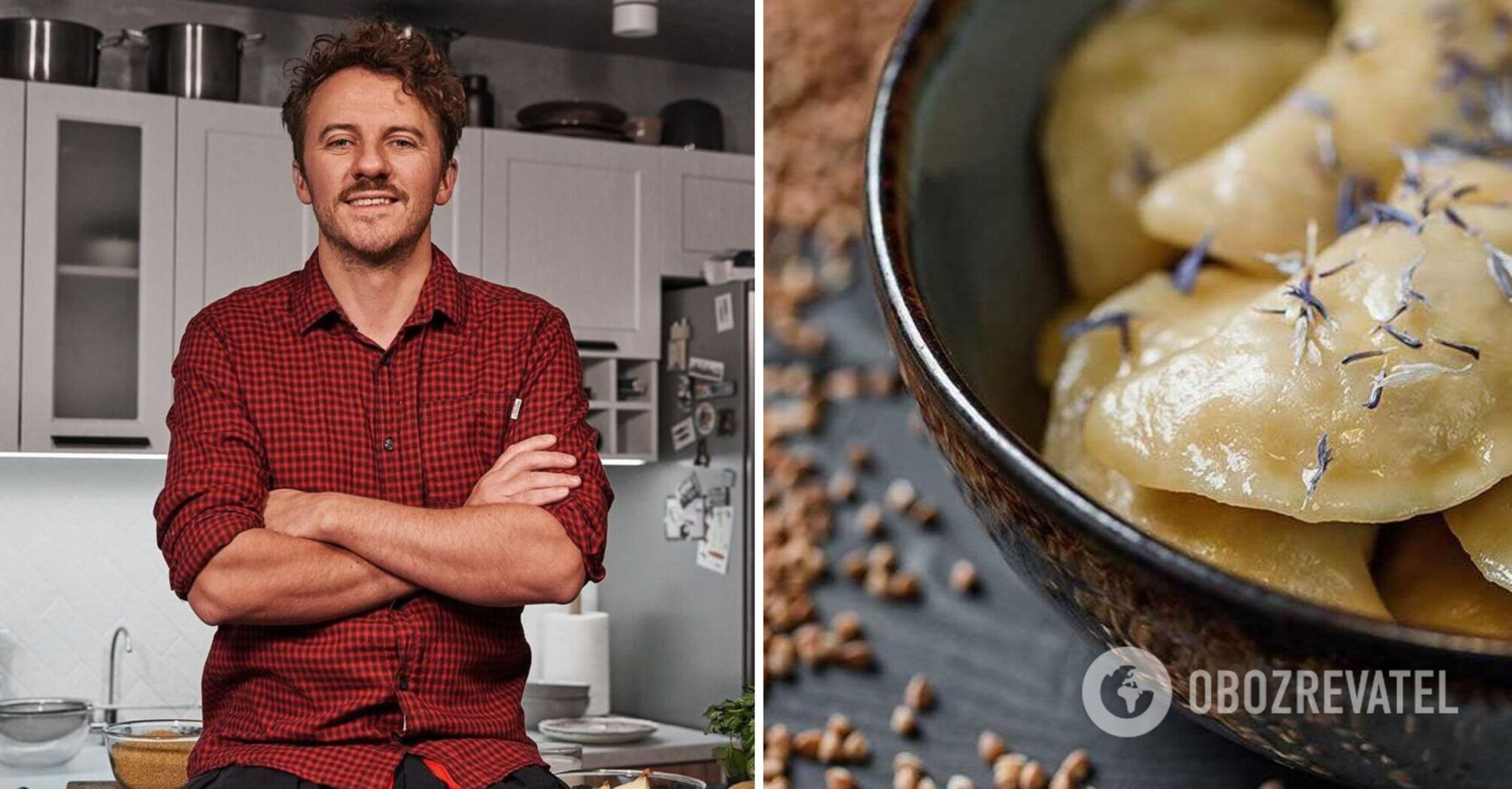 Yevhen Klopotenko shares a recipe for unusual varenyky