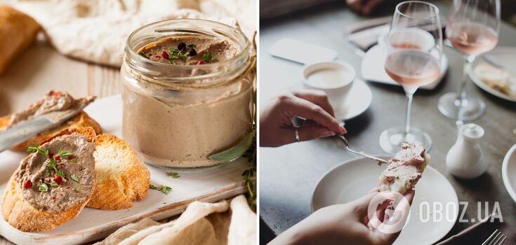 Homemade pate
