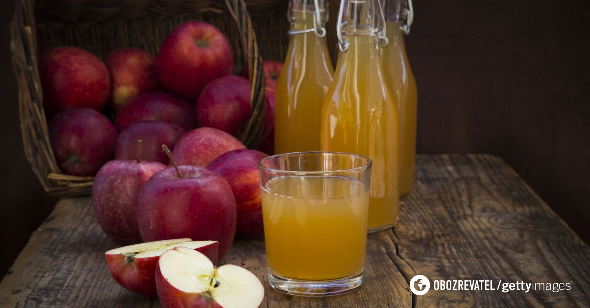 Homemade apple cider