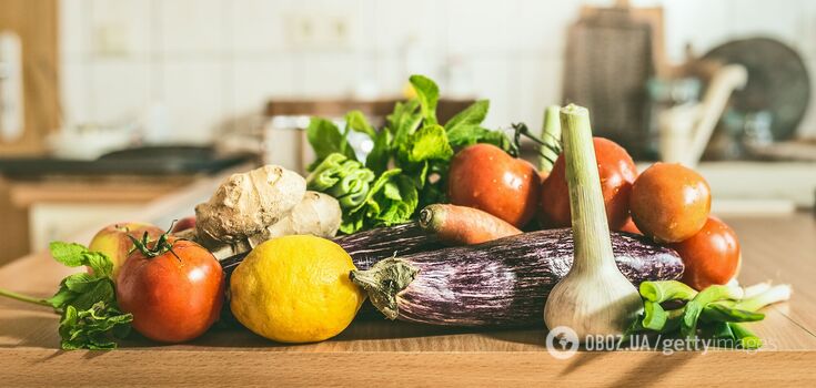 Healthy vegetables