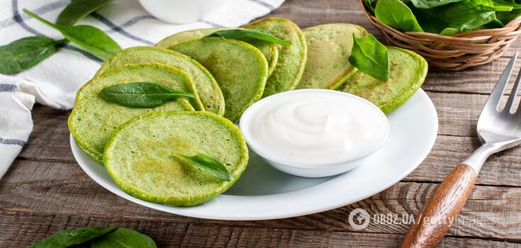 Zucchini pancakes