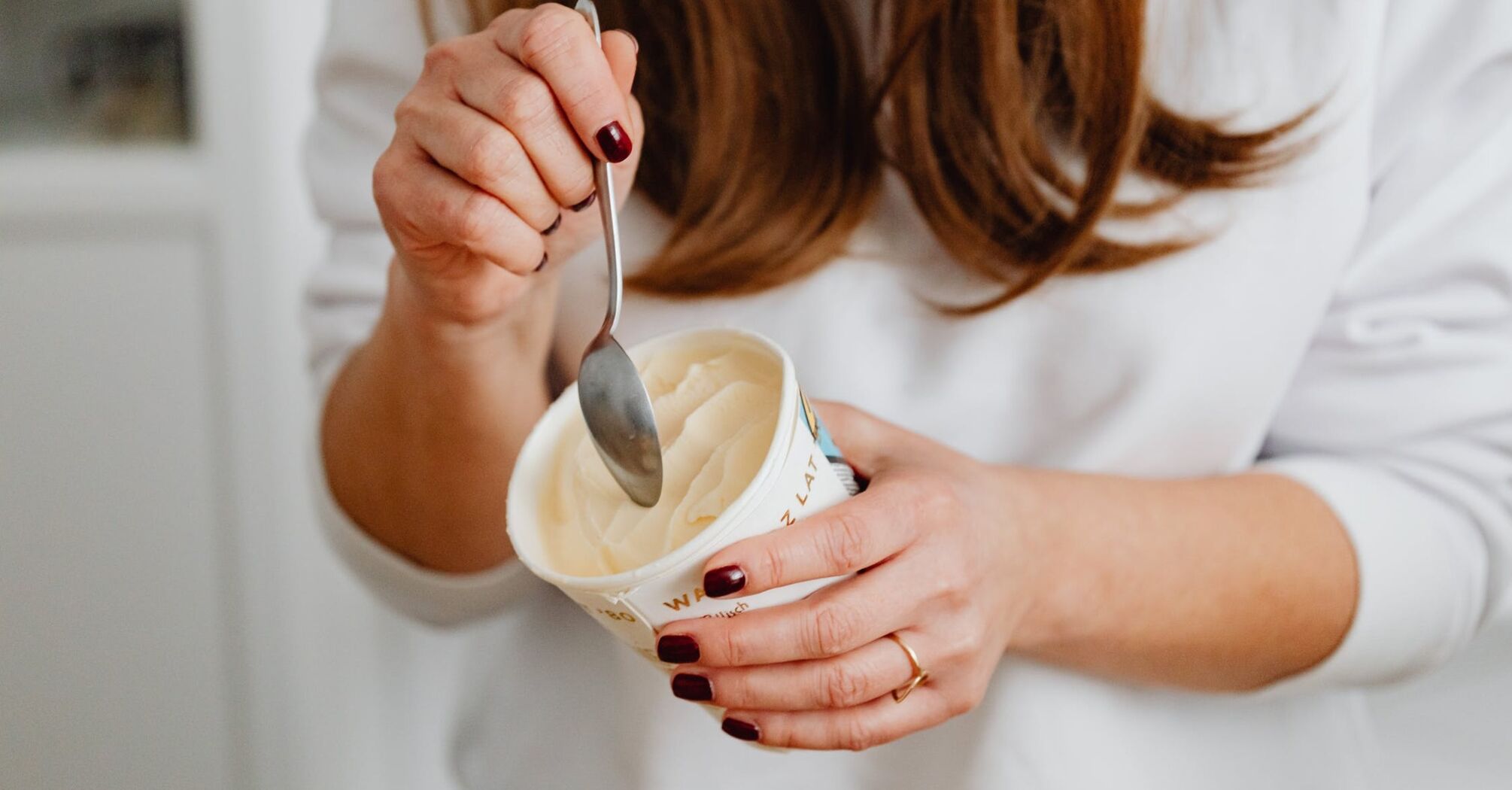 Oatmeal and coconut milk ice cream