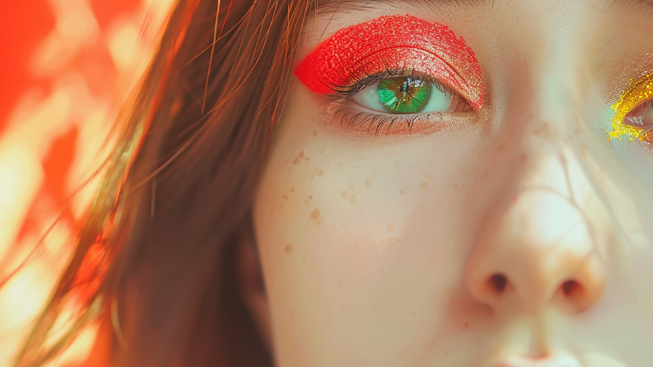 How to add colored accents to makeup: 5 tips