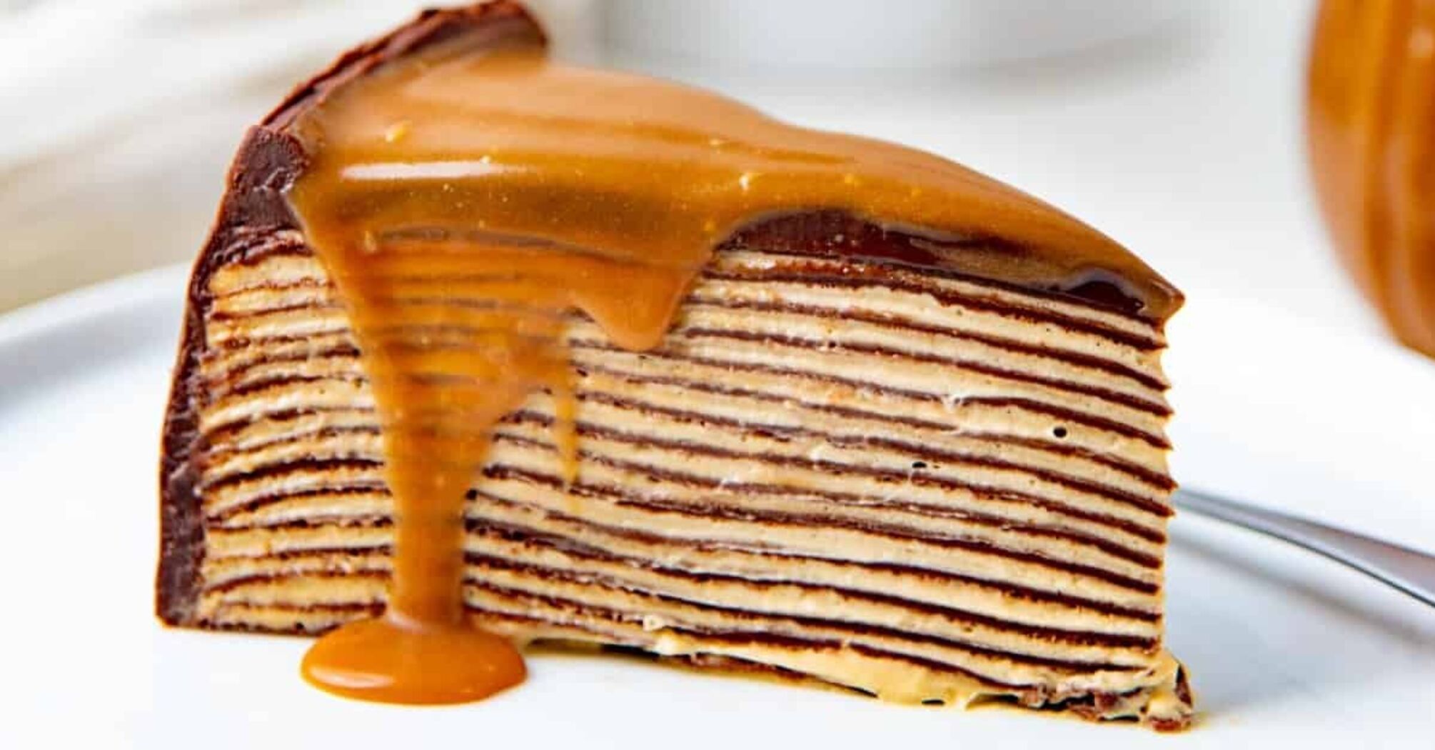 Quick pancake cake: no need to bake