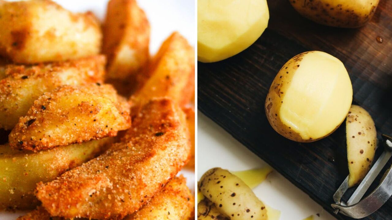 Country-style potatoes without frying: an unusual life hack